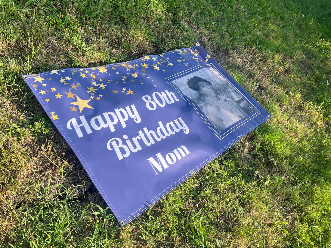DOUBLE SIDED| Custom Vinyl Banners by the SQ FT